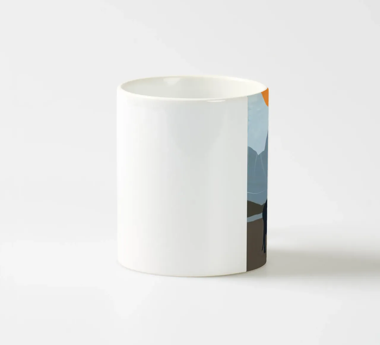 Subtle Flow tazza in ceramica da Mike Leymi
