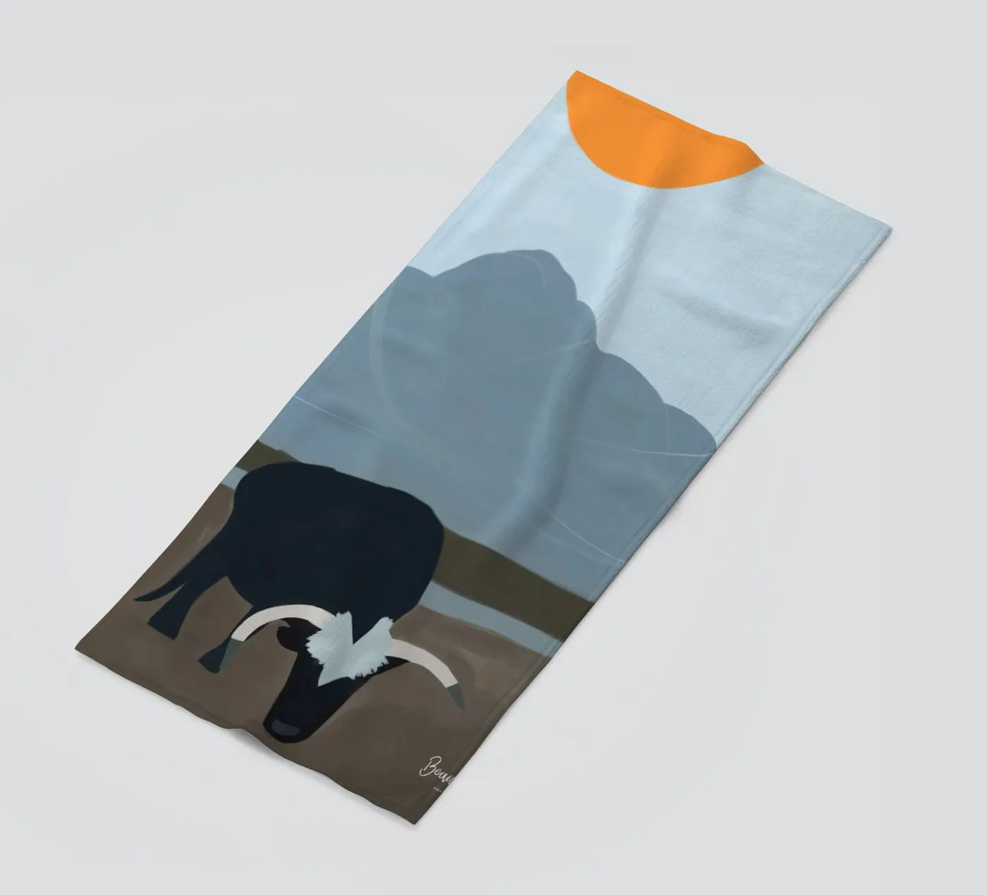 Subtle Flow serviette de plage de Mike Leymi