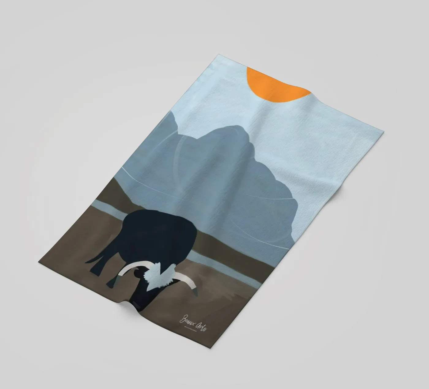 Subtle Flow serviette de plage de Mike Leymi