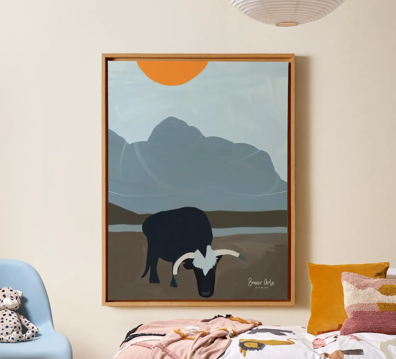 Subtle Flow canvas by Mike Leymi