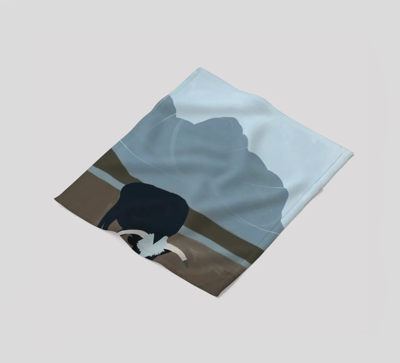 Subtle Flow Fleecedecke von Mike Leymi