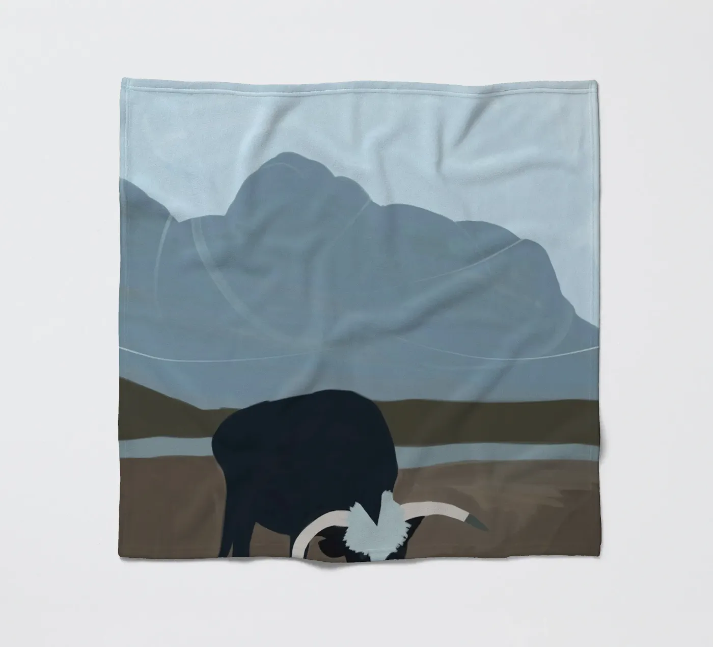 Subtle Flow Fleecedecke von Mike Leymi