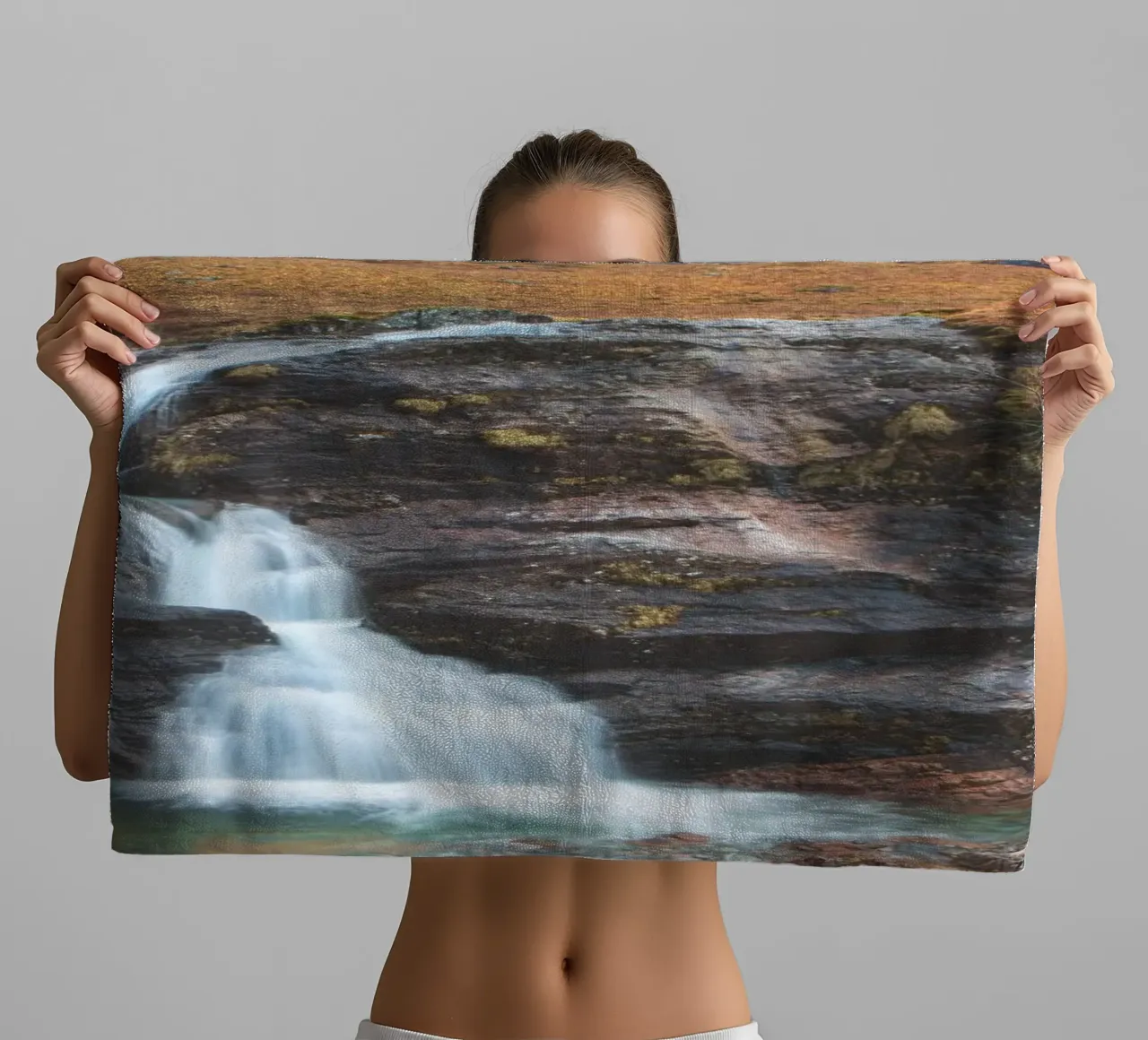 L'incontro di tre acque asciugamano da bagno da Dave Hare Photography