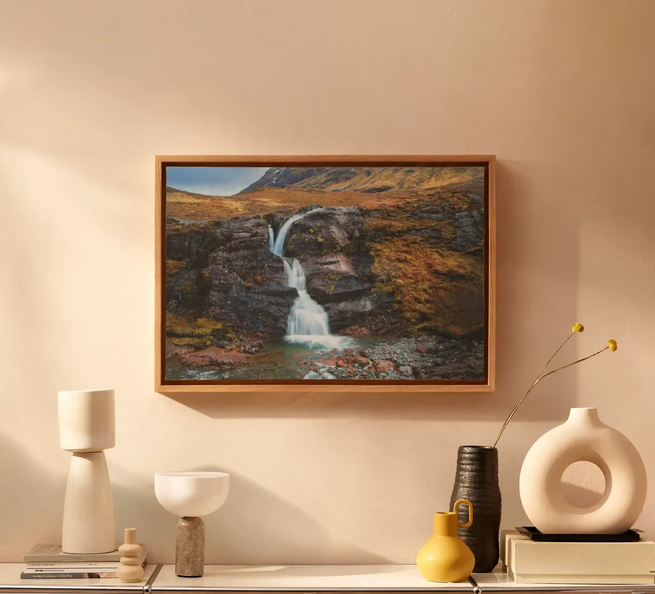The Meeting of Three Waters canvas with Floater frame by Dave Hare Photography
