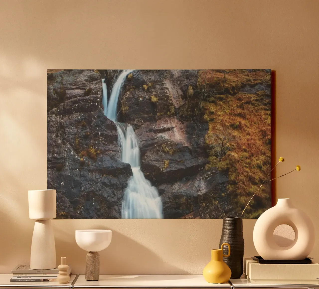 The Meeting of Three Waters canvas with Floater frame by Dave Hare Photography