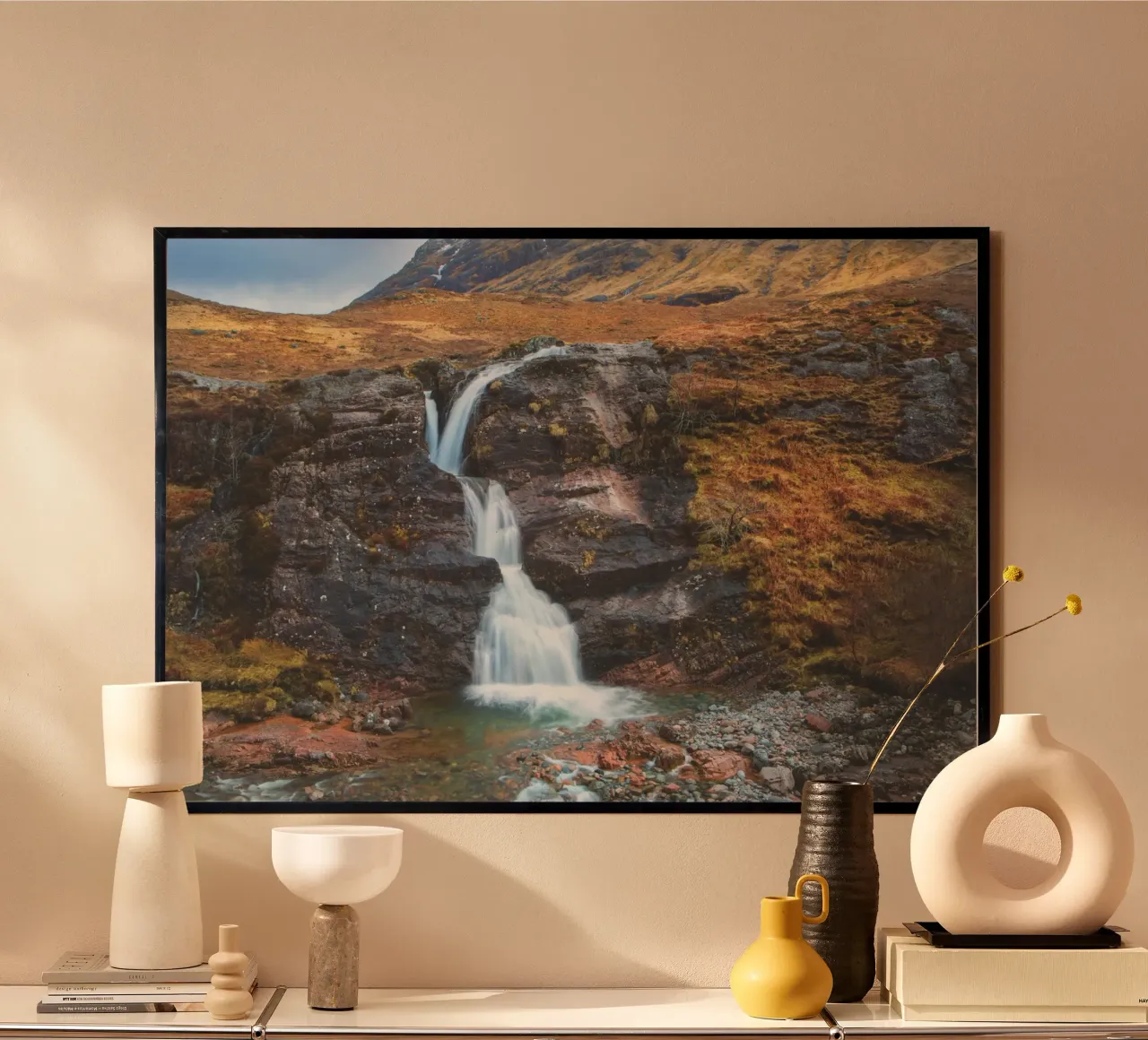 L'incontro di tre acque poster da Dave Hare Photography