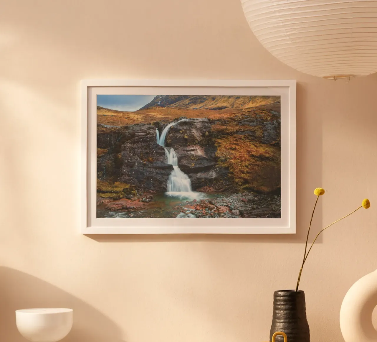 L'incontro di tre acque poster da Dave Hare Photography