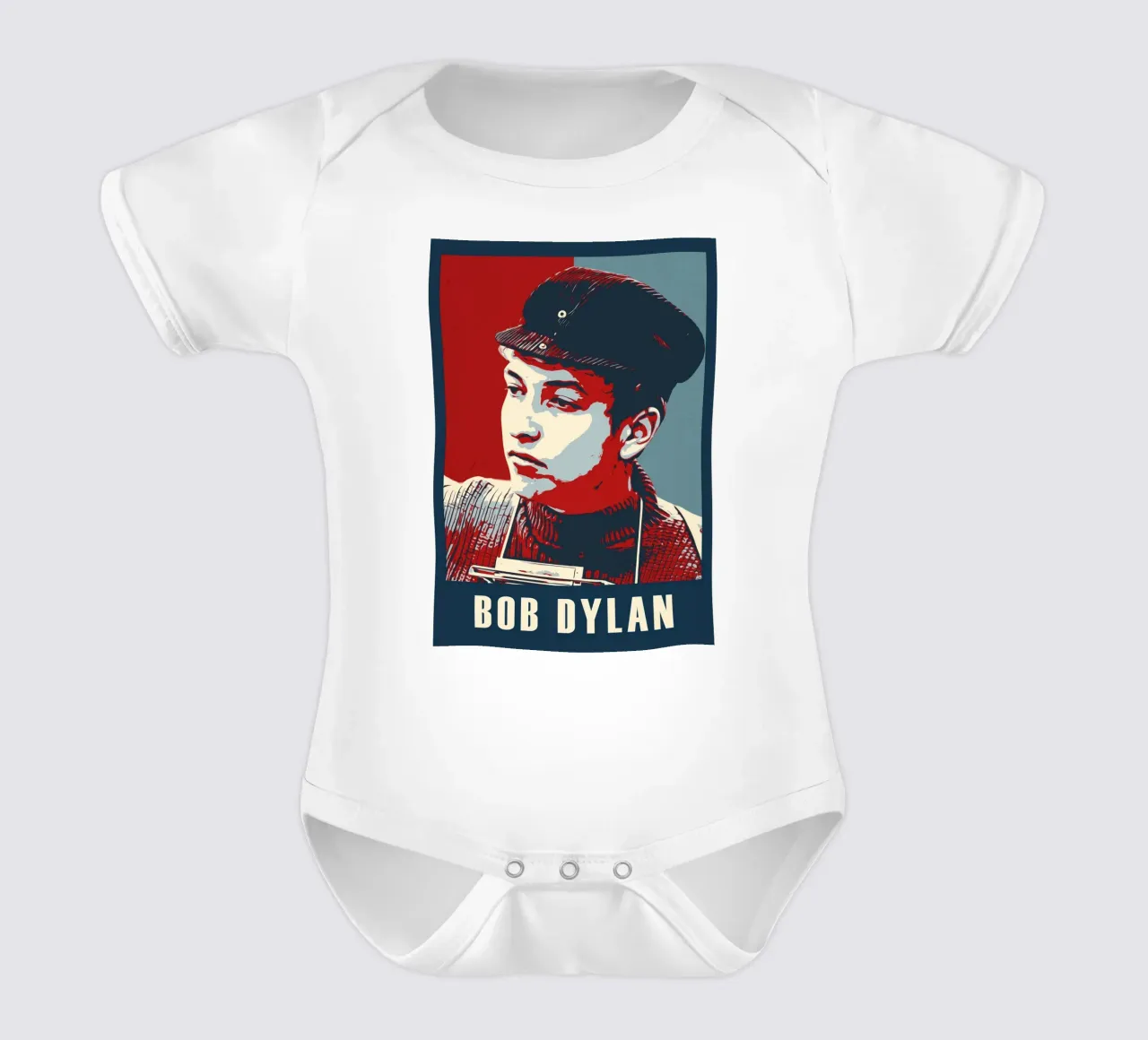 bob dylan body neonato maniche corte da HopeStudio