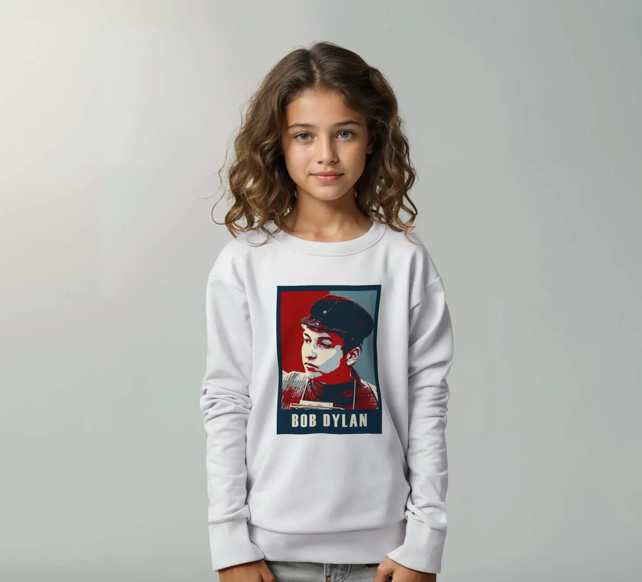 bob dylan felpa bambino da HopeStudio