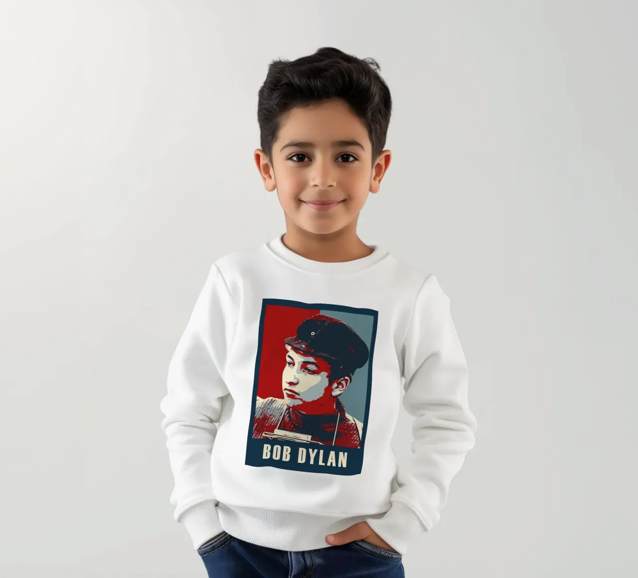 bob dylan felpa bambino da HopeStudio
