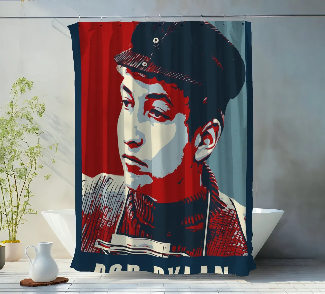 bob dylan tenda da doccia da HopeStudio