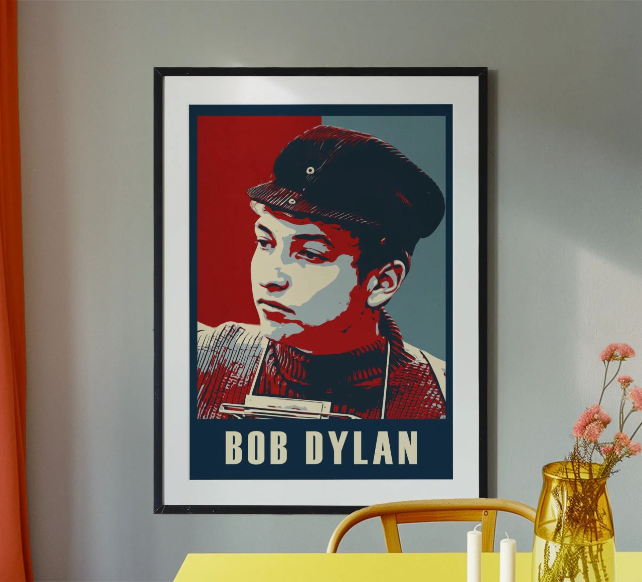 bob dylan poster van HopeStudio