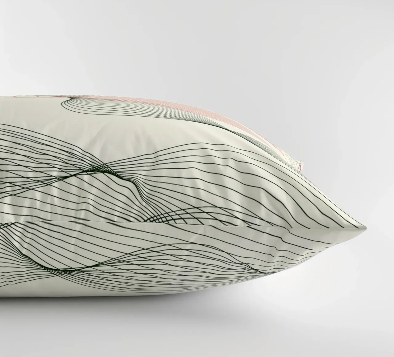 Hypnotic Flow  |  Captivating Contemporary Design cuscino da PrintCessStudio