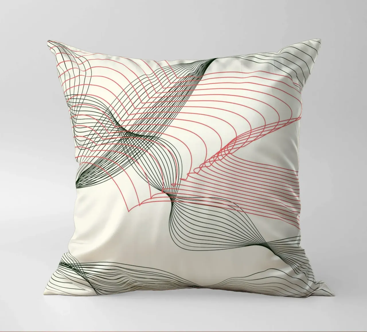 Hypnotic Flow  |  Captivating Contemporary Design cuscino da PrintCessStudio