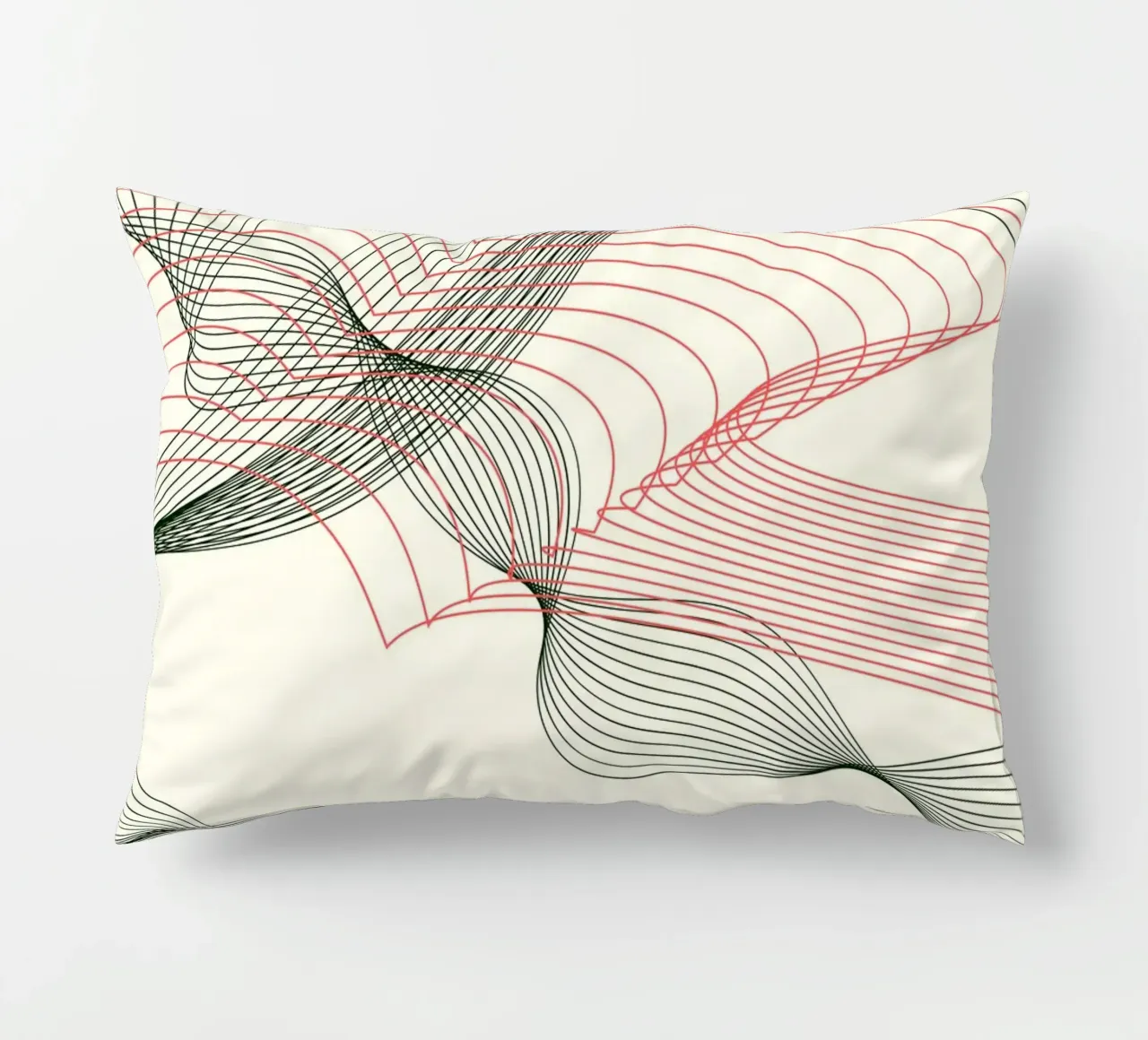 Hypnotic Flow  |  Captivating Contemporary Design cuscino da PrintCessStudio