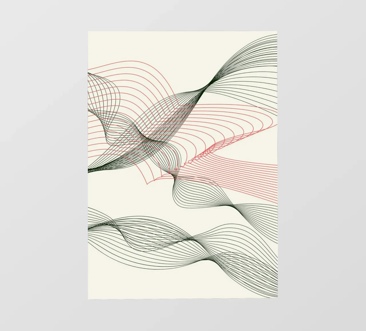 Hypnotic Flow  |  Captivating Contemporary Design pellicola backlit da PrintCessStudio