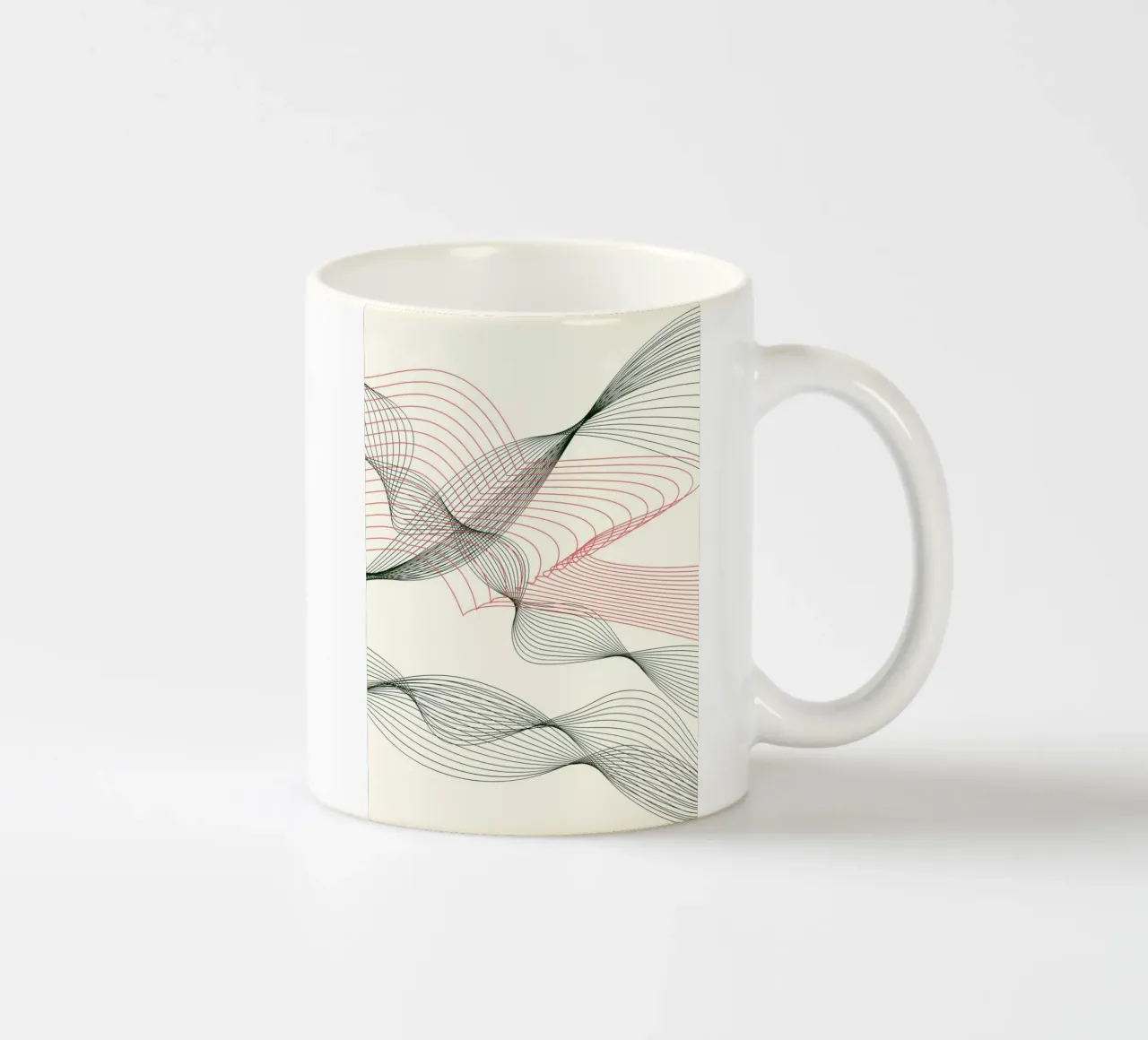 Hypnotic Flow  |  Captivating Contemporary Design tazza in ceramica da PrintCessStudio