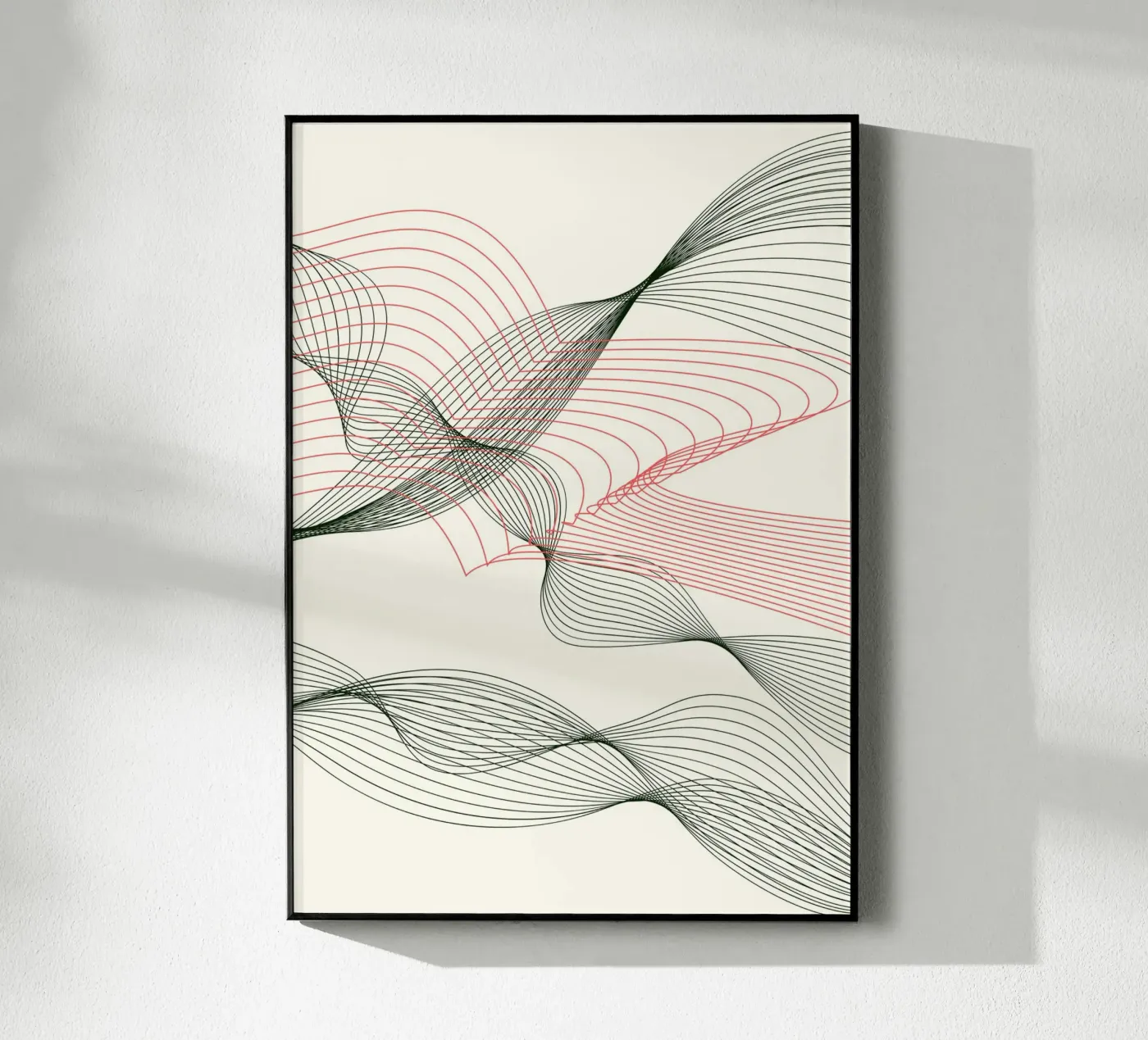 Hypnotic Flow  |  Captivating Contemporary Design plexiglass da PrintCessStudio