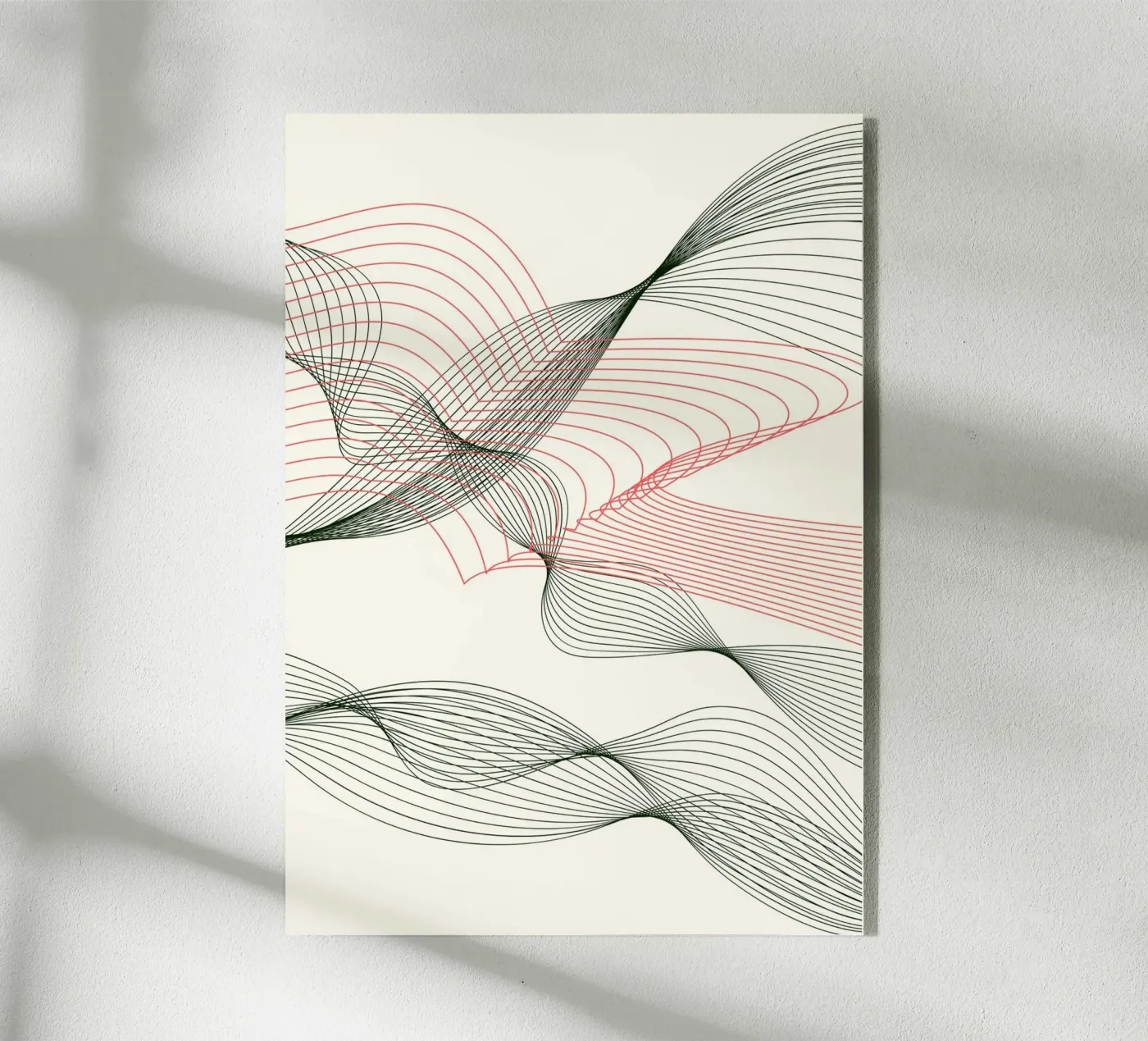 Hypnotic Flow  |  Captivating Contemporary Design plexiglass da PrintCessStudio
