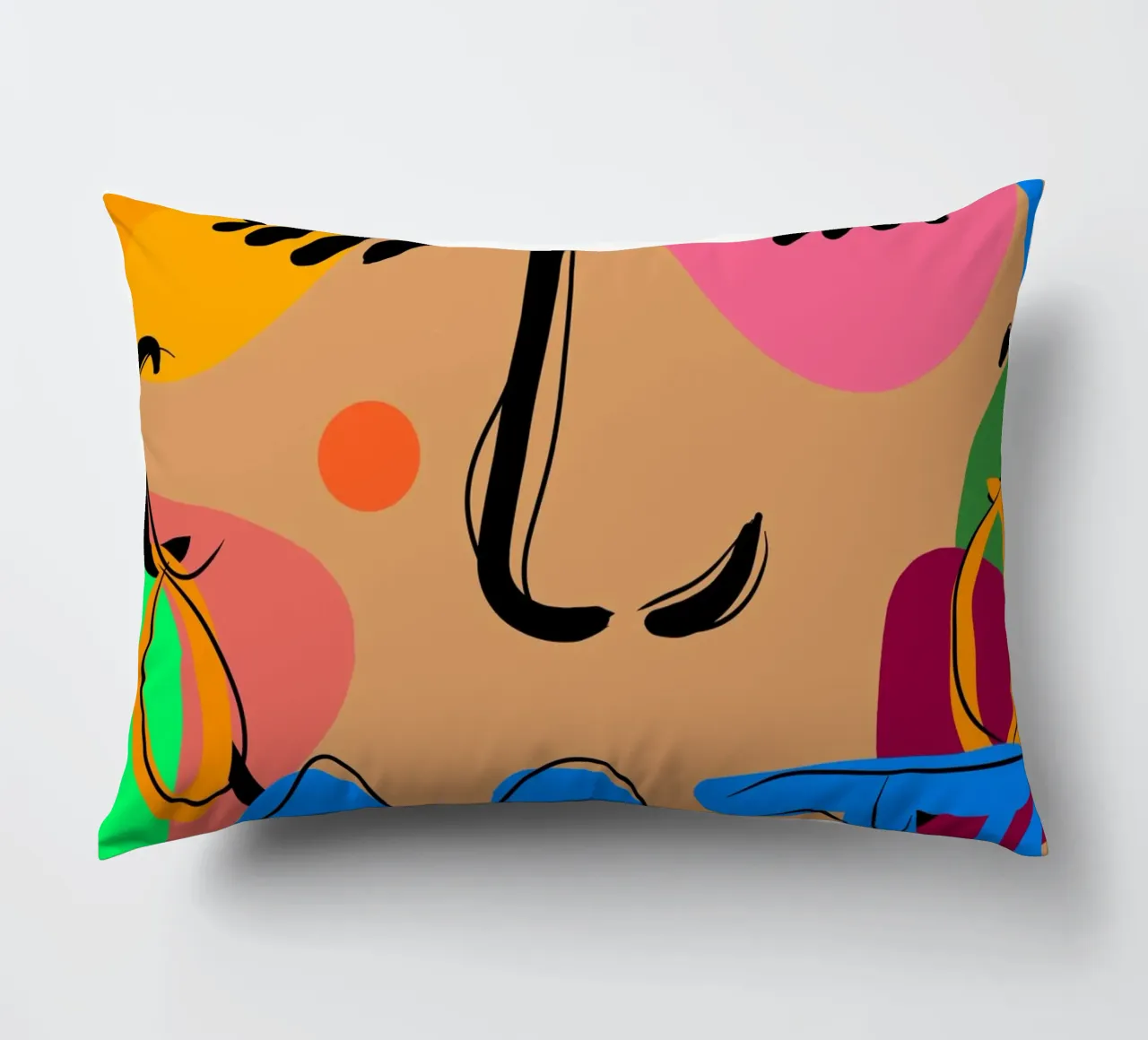 Breezy Petals cuscino da Mike Leymi