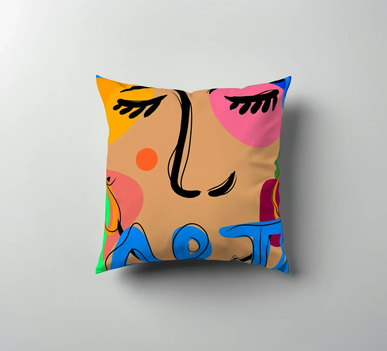 Breezy Petals cuscino da Mike Leymi