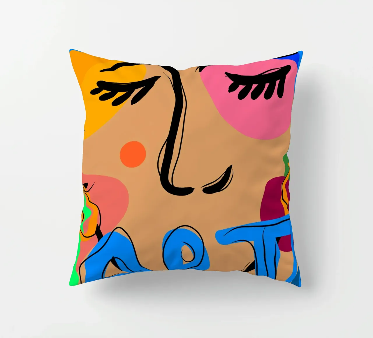 Breezy Petals cuscino da Mike Leymi