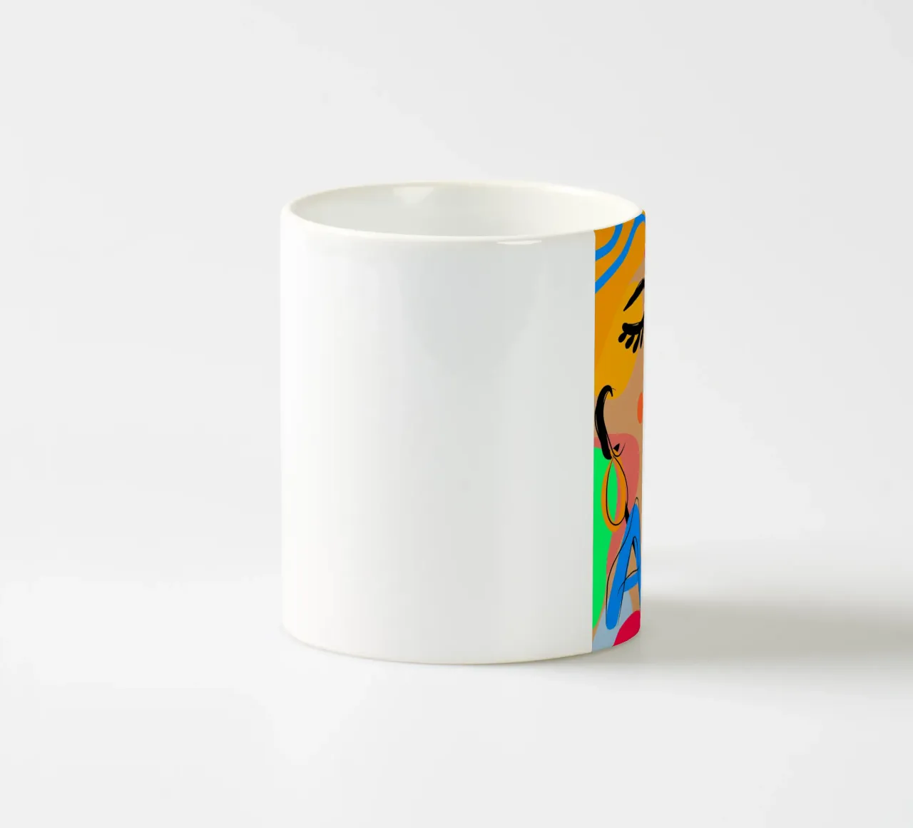 Breezy Petals tazza in ceramica da Mike Leymi