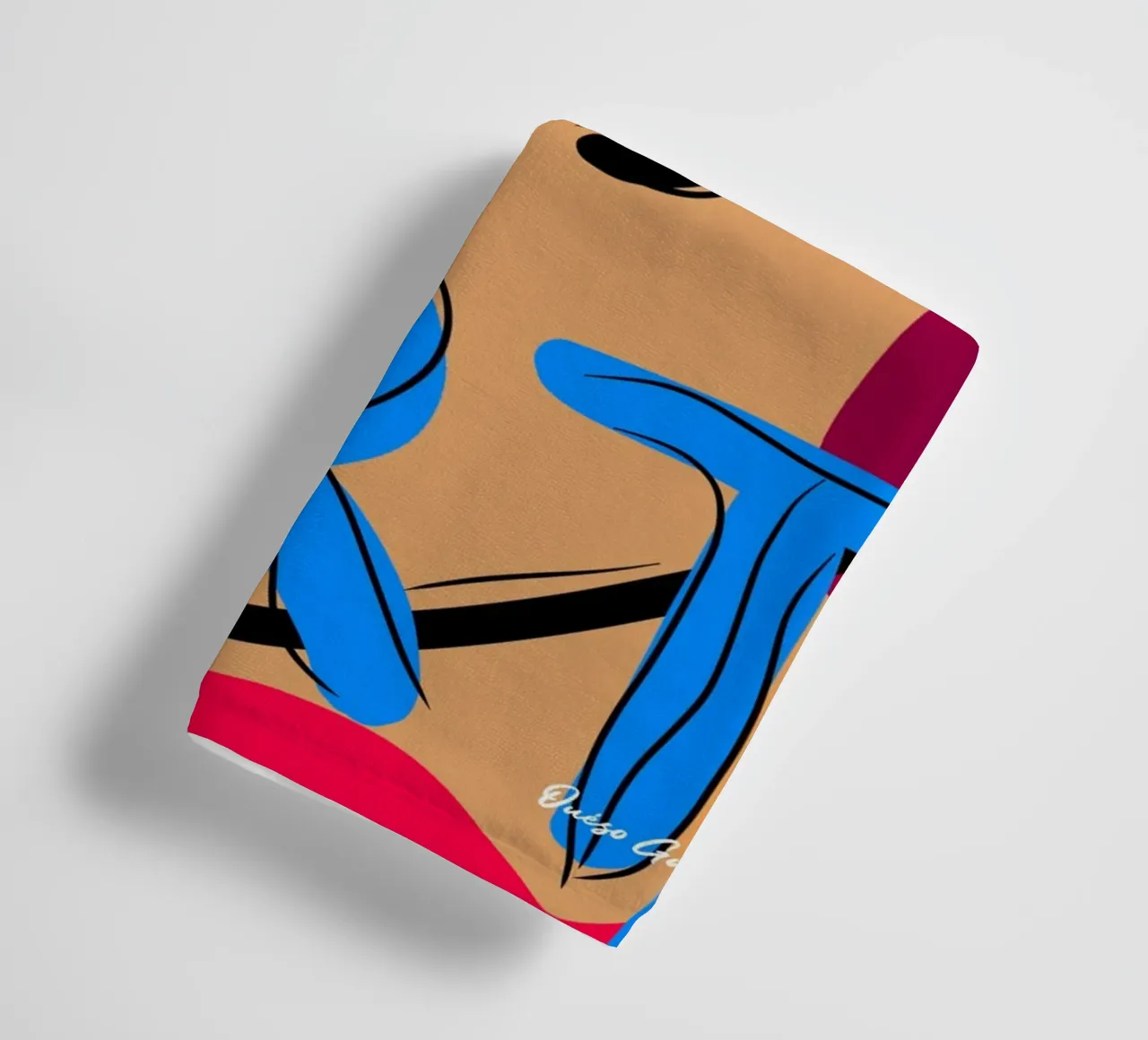 Breezy Petals asciugamano da bagno da Mike Leymi