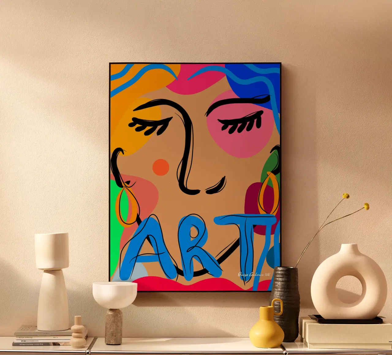 Breezy Petals plexiglass da Mike Leymi