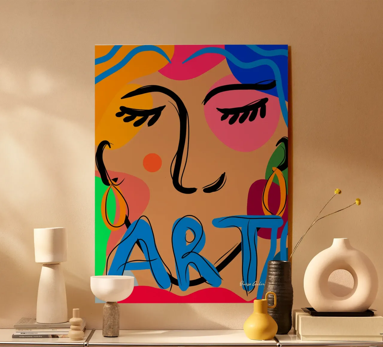 Breezy Petals plexiglass da Mike Leymi