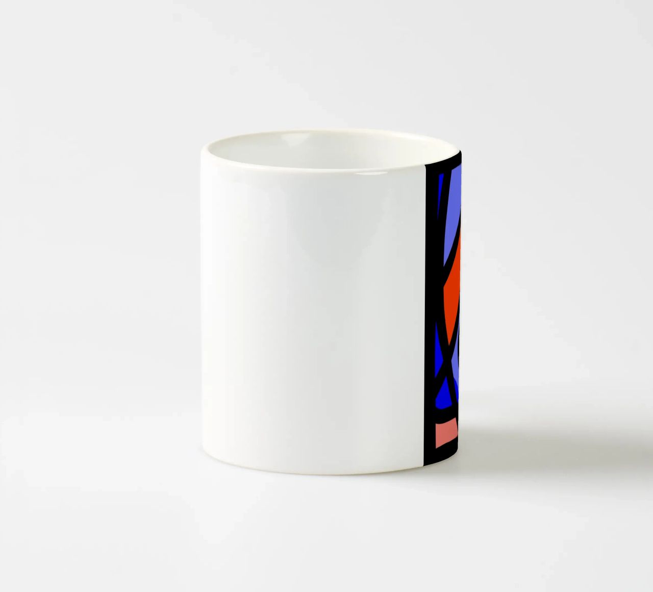 Multicolor Abstract tazza in ceramica da Mathudace Créas