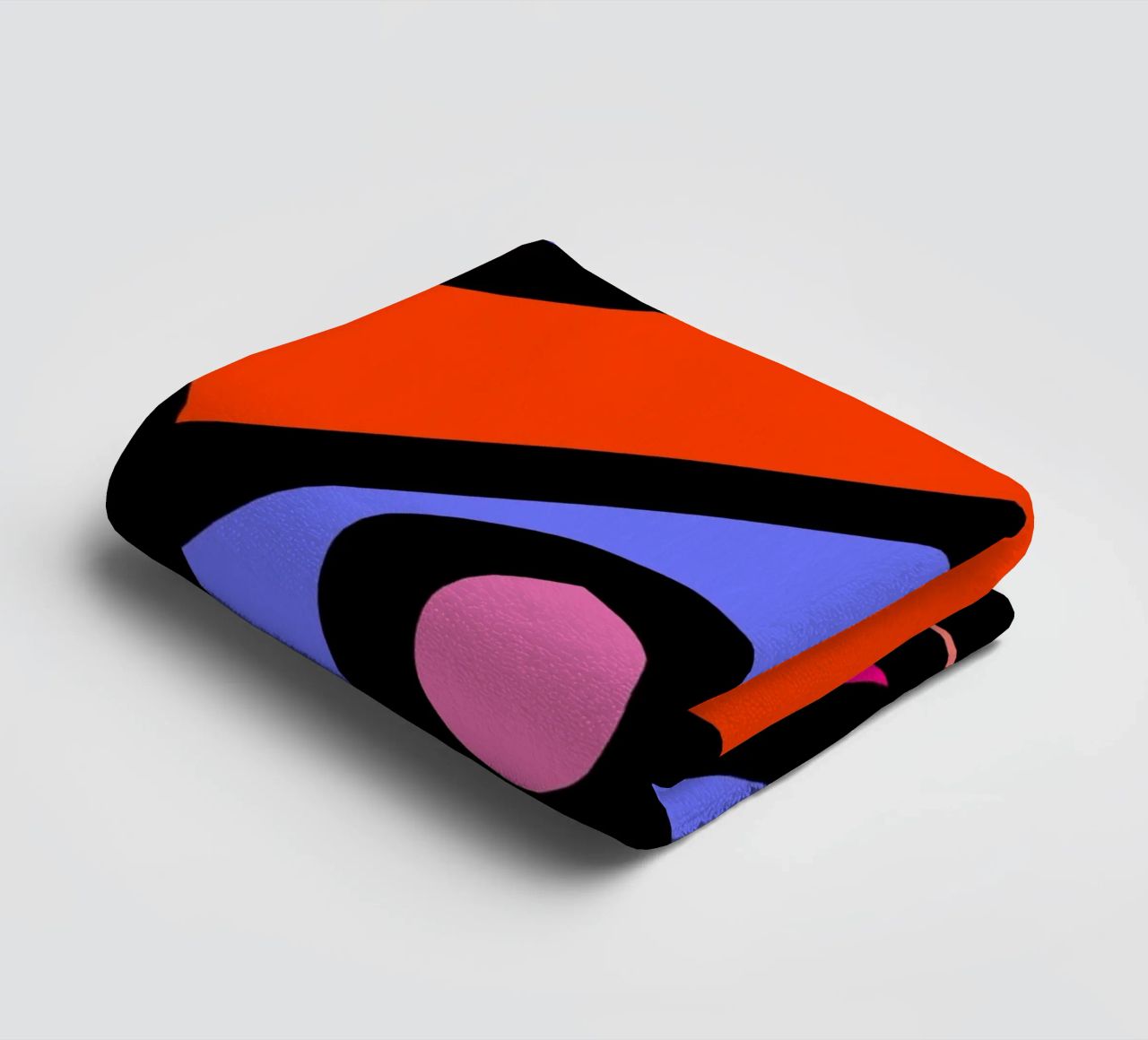 Multicolor Abstract serviette de bain de Mathudace Créas