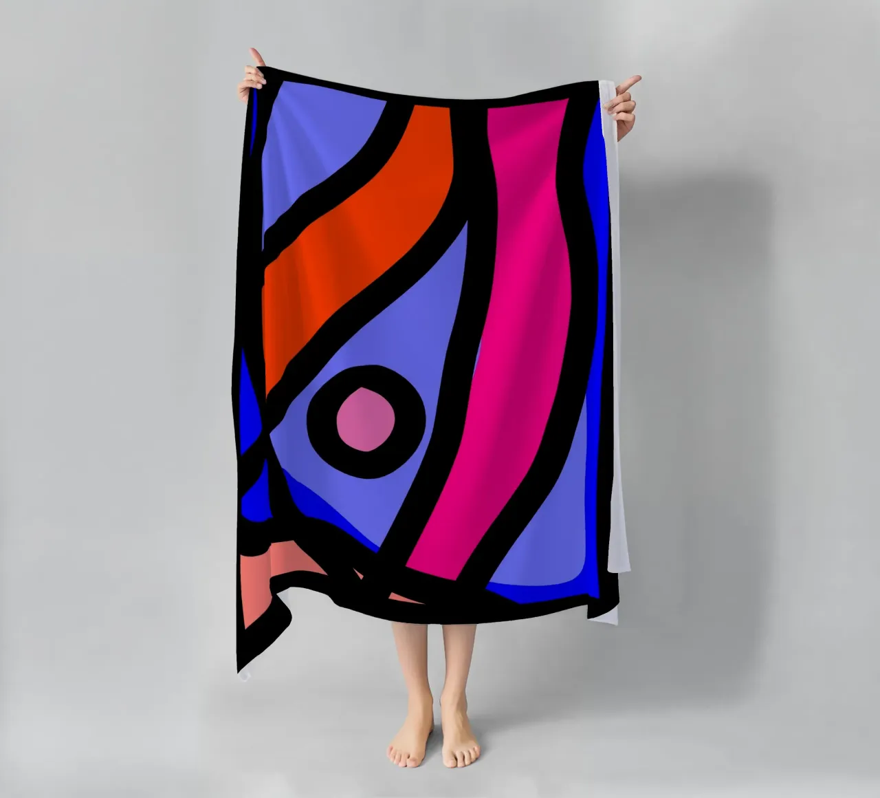 Multicolor Abstract telo mare da Mathudace Créas