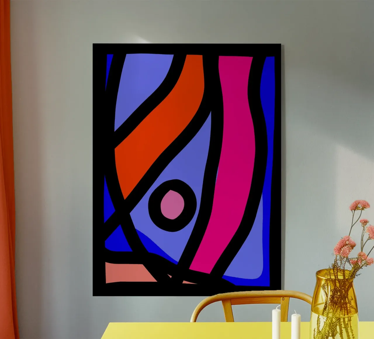 Multicolor Abstract plexiglass da Mathudace Créas