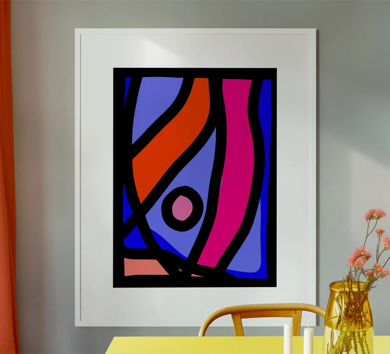 Multicolor Abstract poster da Mathudace Créas