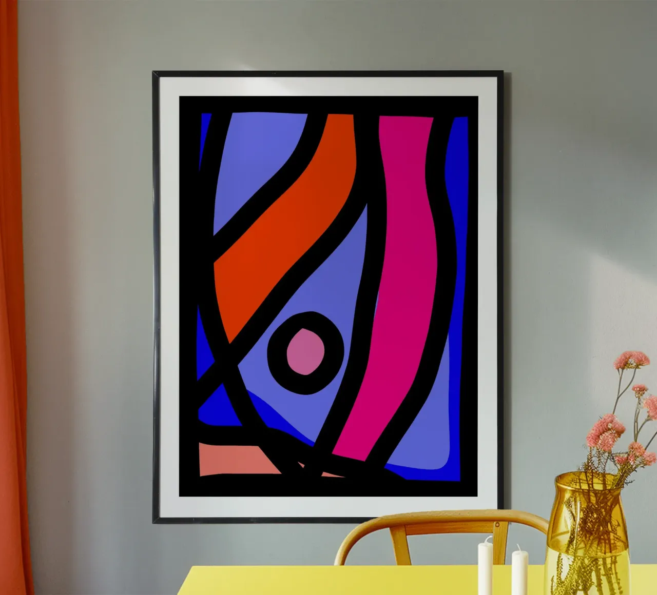 Multicolor Abstract poster da Mathudace Créas