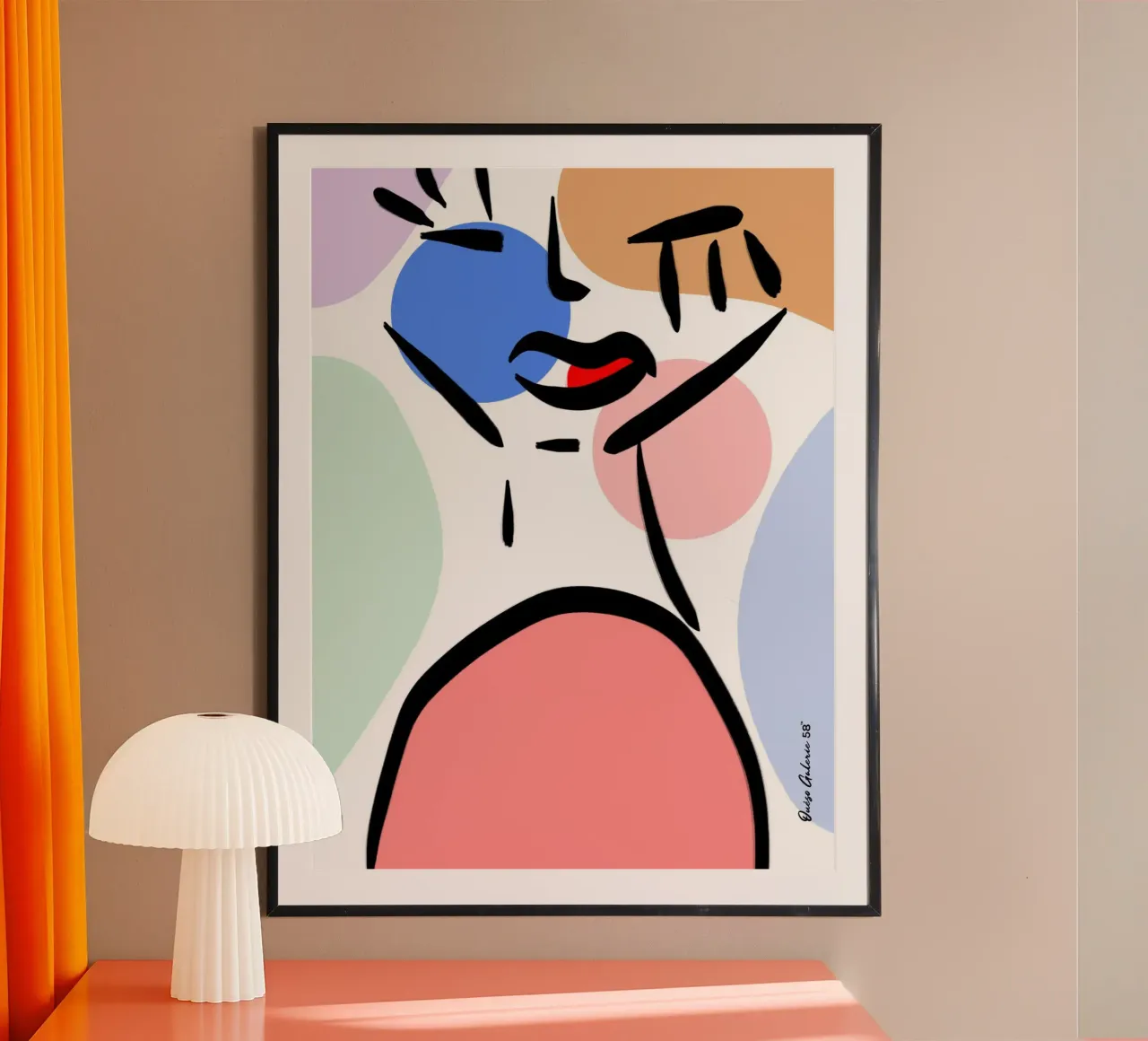 Quiet Tides poster da Mike Leymi