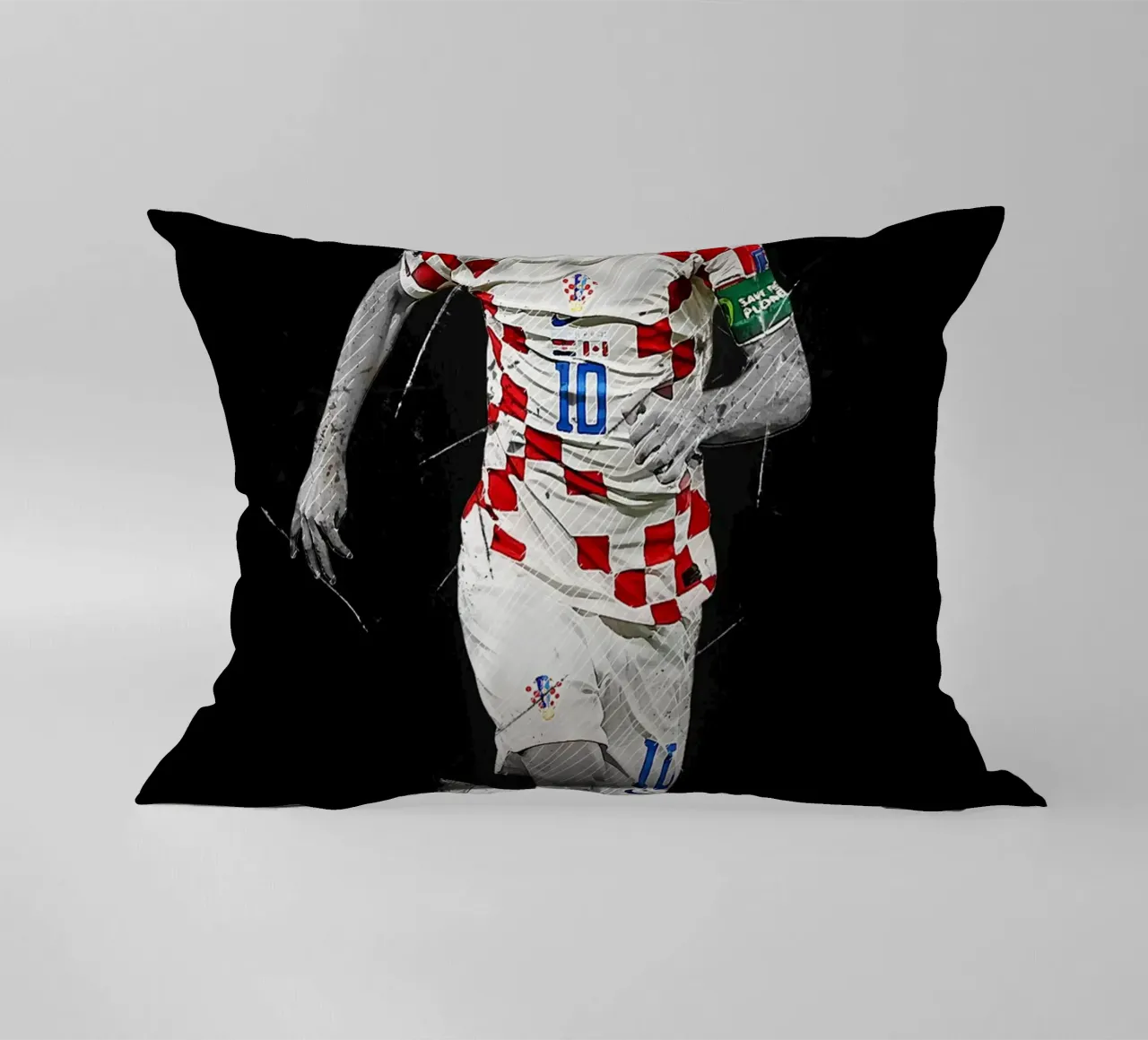 luka modric croatia cuscino da tenten