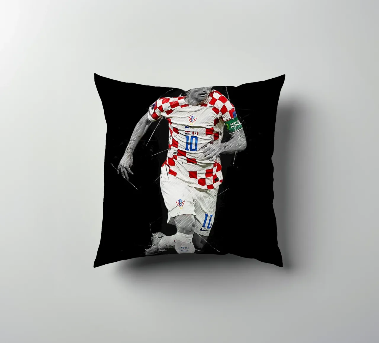 luka modric croatia cuscino da tenten