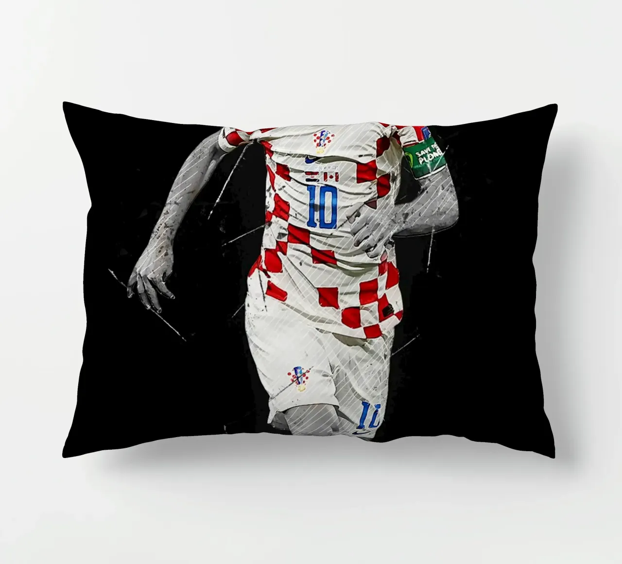 luka modric croatia cuscino da tenten