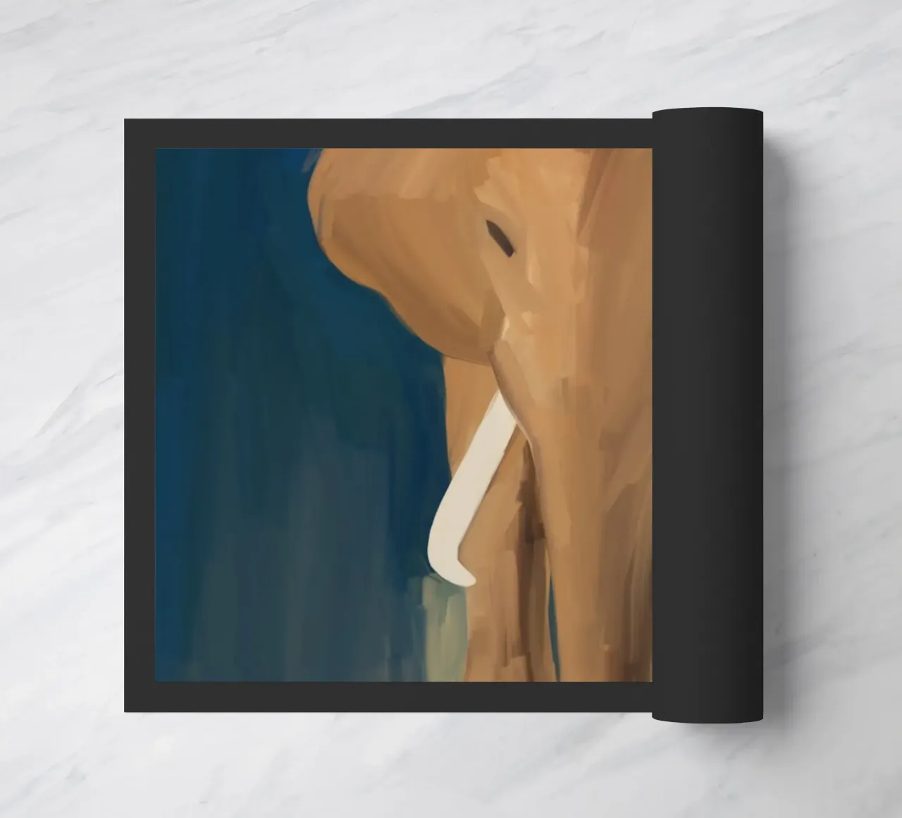 Afro Elephant zerbino da Mathudace Créas