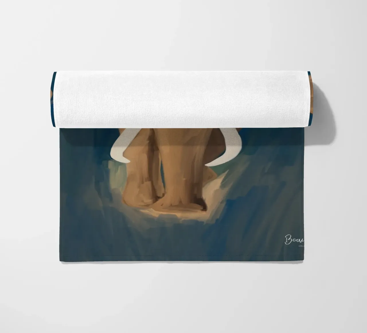 Afro Elephant telo mare da Mathudace Créas