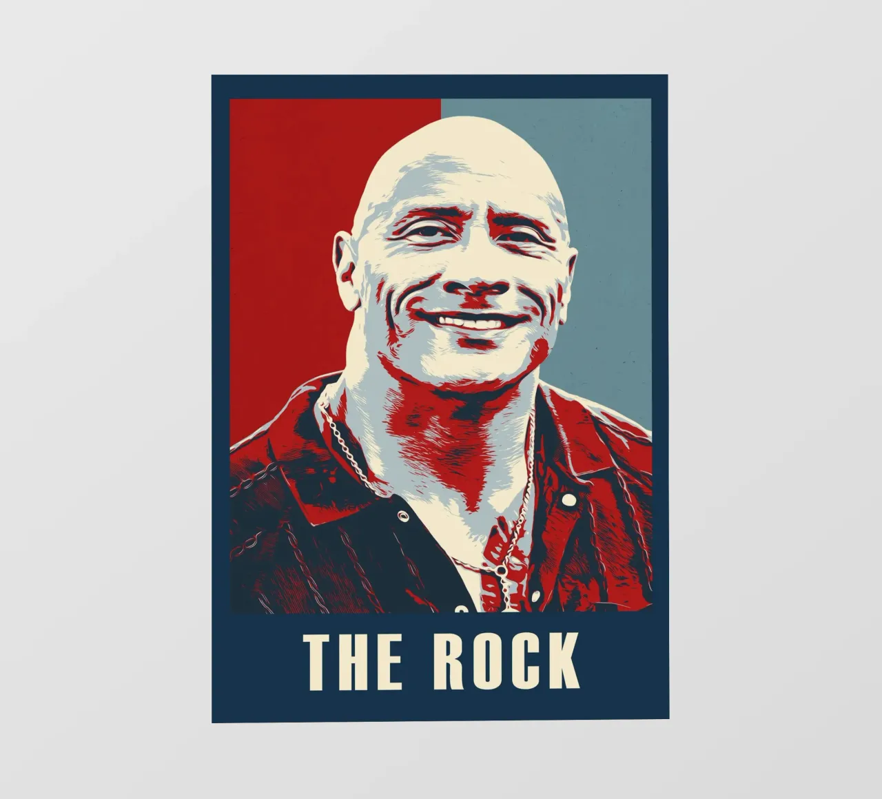 Dwayne Johnson telo in pvc da HopeStudio