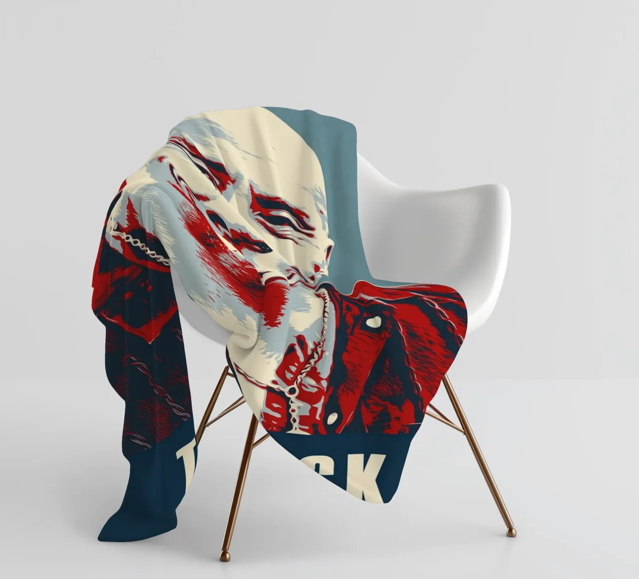 Dwayne Johnson coperta in pile da HopeStudio