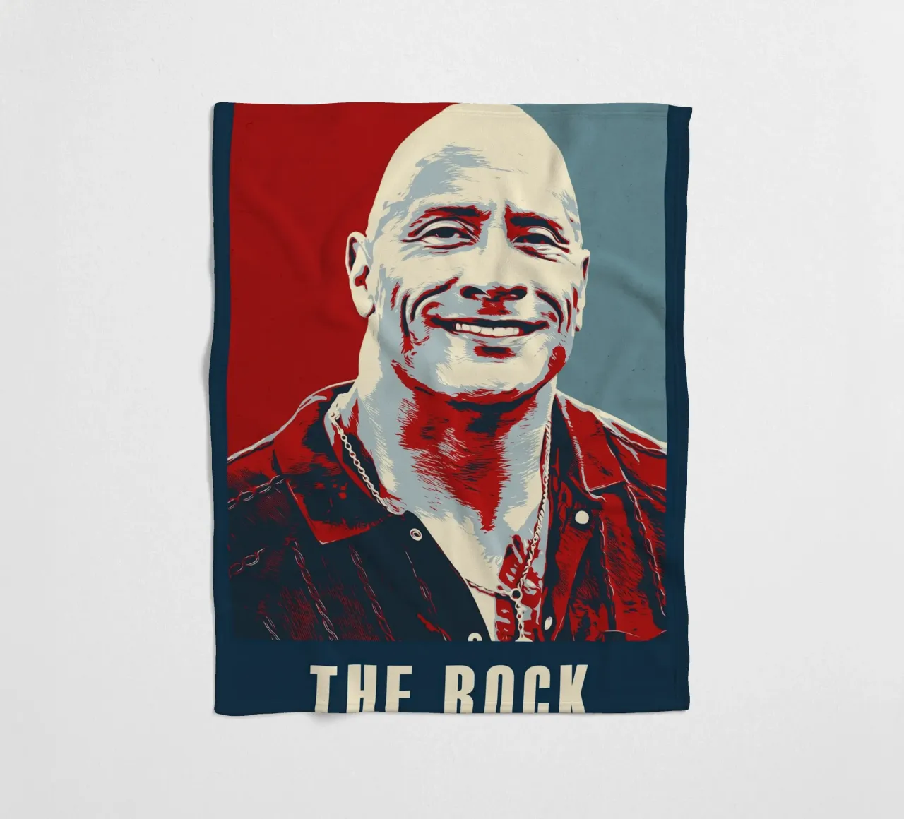 Dwayne Johnson coperta in pile da HopeStudio