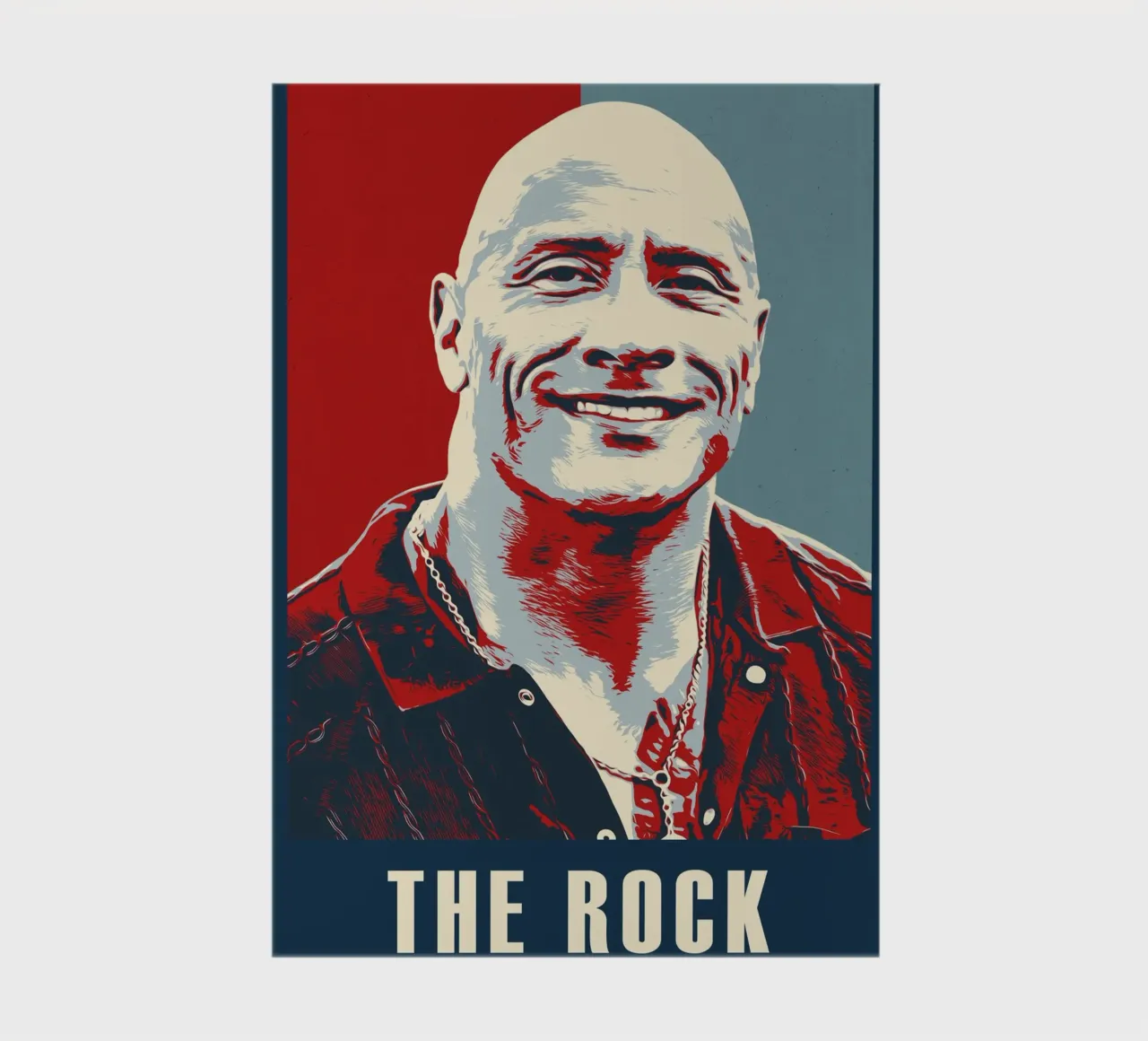 Dwayne Johnson notebook by HopeStudio