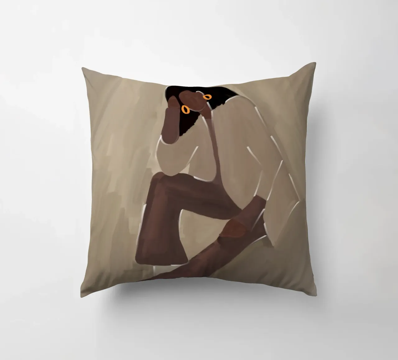 Afro Calm cuscino da Mathudace Créas