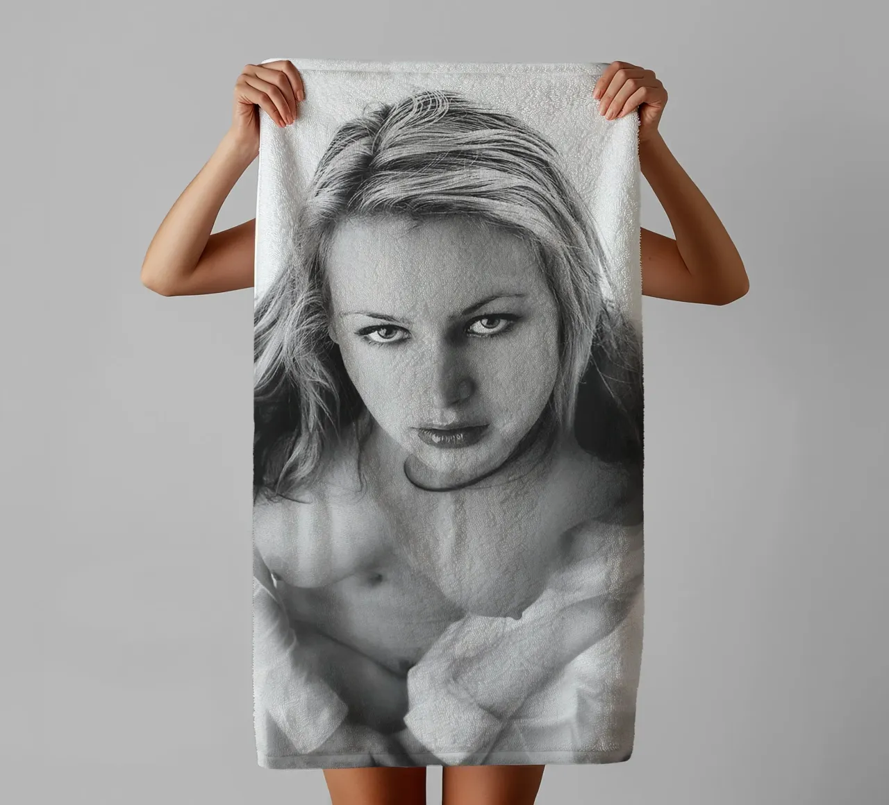 Ambra Topless Mono asciugamano da bagno da Dave Hare Photography