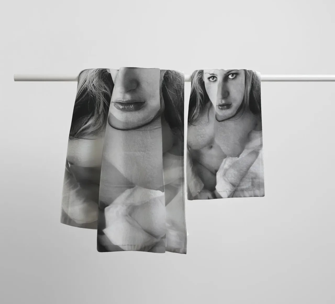 Ambra Topless Mono asciugamano da bagno da Dave Hare Photography