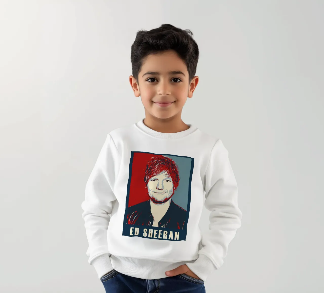 Ed Sheeran felpa bambino da HopeStudio